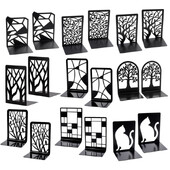 Suport pentru suport pentru cărți pentru suport pentru cărți, 2 buc. Suport pentru suport pentru cărți, fier de călcat, artă pentru birou, suport antiderapant pentru raft, papetărie școlară, accesorii de birou