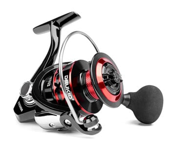 DEUKIO Fishing Reel 2000-7000 Max Drag 12KG Spinning Reels Metal Bool carretilhas de pesca Καρούλι για αξεσουάρ ψαρέματος Peche