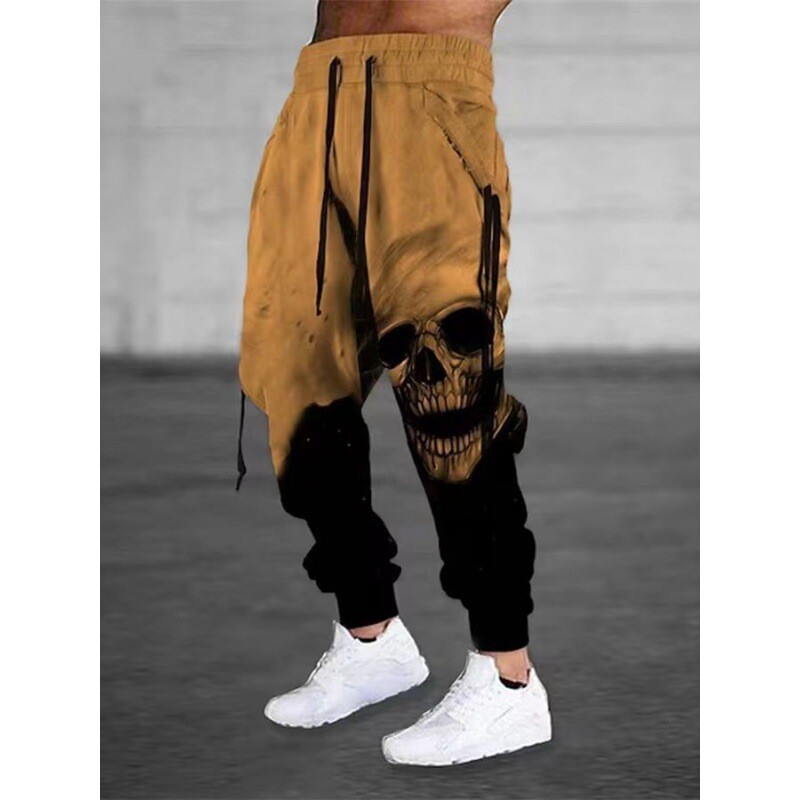 Tarpvalstybinės naujos vyriškos laisvos laisvalaikio kelnės, 3D spausdintos madingos prekės ženklo bėgimo sportinės kelnės Gatvės vyriškų drabužių drabužių gamintojai