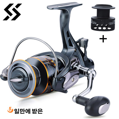 Sougayilang Carp Fishing Reel 4000 6000 Series 5+1 BB Spinning Roel 10KG Max Drag with Free Spool Ισχυρά εργαλεία ψαρέματος κυπρίνου