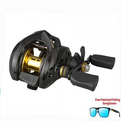 Mulinetă de pescuit 15KG Max Drag pentru bas în mediu oceanic Mulinetă Accesorii de pescuit Mulinetă de pescuit