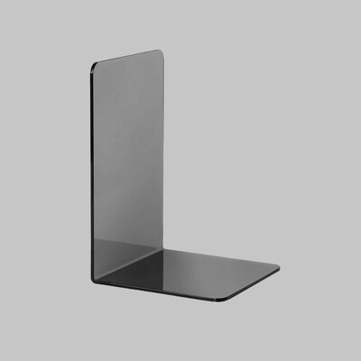 Kreatív akril L alakú könyvállvány Egyszerű asztali tároló Átlátszó könyvtartó L alakú asztali rendszerező tanulói helyhez kötött