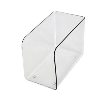 Suport de raft acrilic transparent Suport de cărți de birou Suport de fișiere fix Suport de depozitare de birou Organizator de raft Cărți de fișiere G3K4