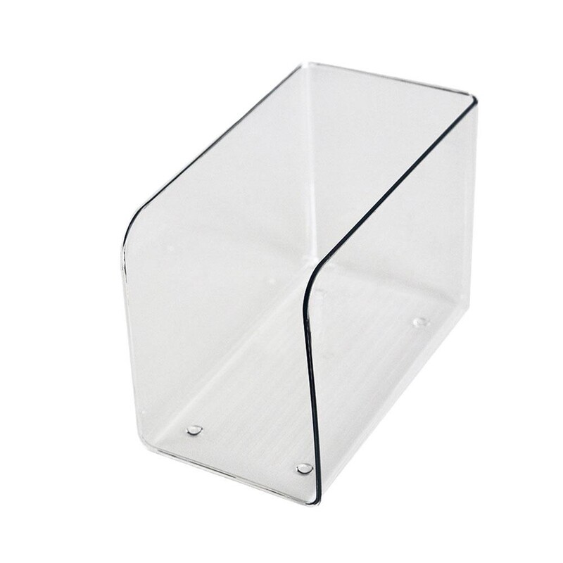 Suport de raft acrilic transparent Suport de cărți de birou Suport de fișiere fix Suport de depozitare de birou Organizator de raft Cărți de fișiere G3K4