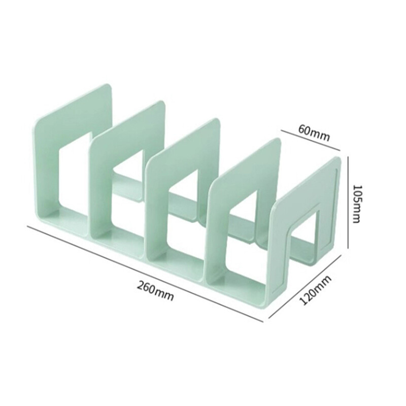 Daudzfunkcionāls sabiezināts grāmatu glabāšanas rakstāmgalda organizatora plaukts grāmatu žurnālu failu skolas biroja piederumiem