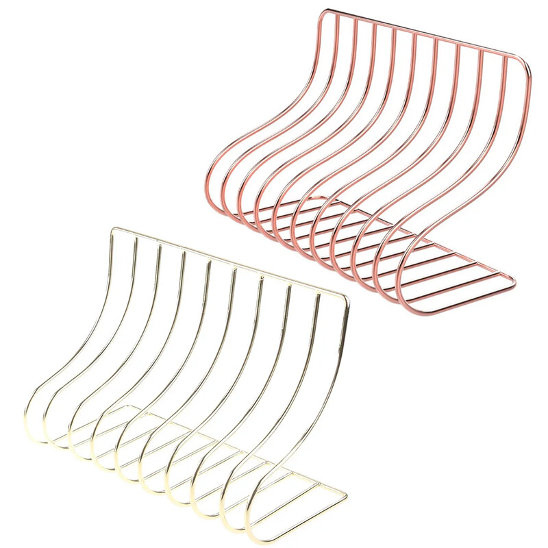 10 rácsos fájltároló polc könyvtartó állvány Nordic kovácsoltvas rendszerezőtartó otthoni irodához