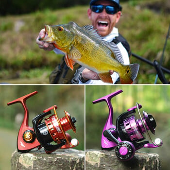 Sougayilang 1000-5000 Spinning Fishing Roel 5,2:1 Αναλογία υψηλής ταχύτητας Καρούλι ψαρέματος 10KG Max Drag Fishing Reel for Carp Fishing