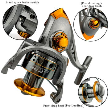 Spinning Reel Freshwater/Saltwater Carretilha 13BB 5.2:1 Fishing Reel Fishing Tackle 1000 2000 3000 4000 5000 6000 7000