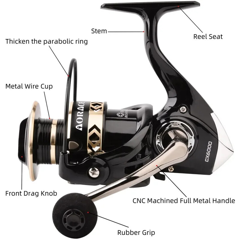 Makšķerēšanas spole 13+1BB 5,2:1 Pārnesuma attiecība Jigging Reel Max Drag 15KG Pretkorozijas vērpšanas spole sālsūdens Pesca spolēm