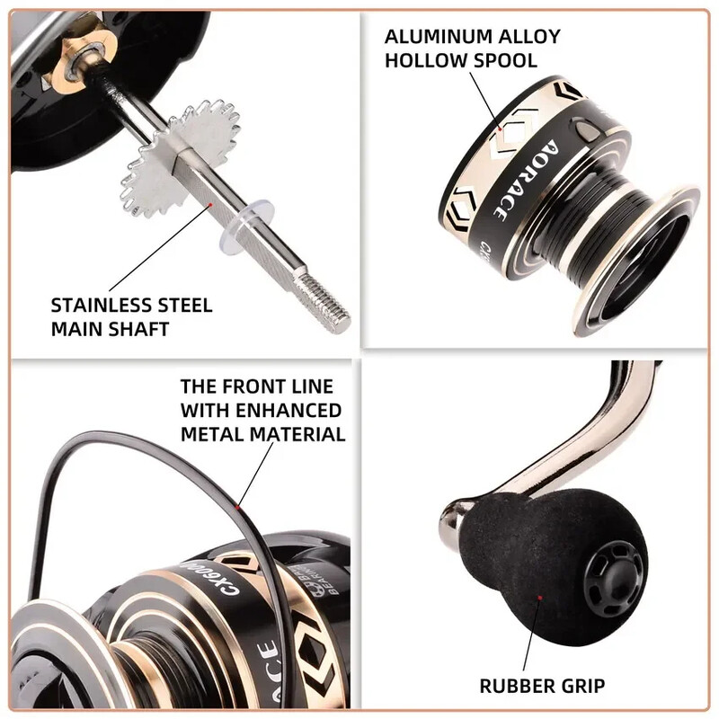 Makšķerēšanas spole 13+1BB 5,2:1 Pārnesuma attiecība Jigging Reel Max Drag 15KG Pretkorozijas vērpšanas spole sālsūdens Pesca spolēm