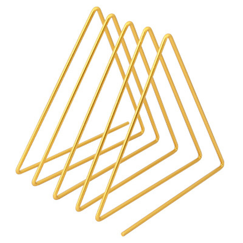 Vinila skaņuplašu plaukts trīsstūrveida grāmatu žurnāla turētājs ierakstu kolekcija uzglabāšanas plaukts metāla statīvs Mājas biroja galds organizatora dekors