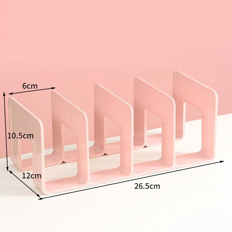 Suport de cărți Clasificare fișier Suport de cărți acrilic pentru blat de bibliotecă de acasă