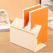 Pagarināms klavieres taustiņu plastmasas grāmatplaukts smagām grāmatām plauktiem Grāmatu plauktu turētāja failu organizētājs mājas birojam