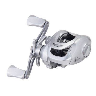 HAUT TON Silver Wings Baitcasting Roel 7,2:1 Ομαλή αναλογία μετάδοσης 22 Lbs Σύστημα έλξης ανοξείδωτο13BB Ιδανικό για θαλασσινό νερό γλυκού νερού