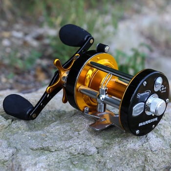 Sougayilang WA SeriesTrolling Roll Fishing Roel 6+1BB Max Drag 25Kg Casting Roel που χρησιμοποιείται για ψάρεμα σε γλυκό/αλμυρό νερό De Pesca