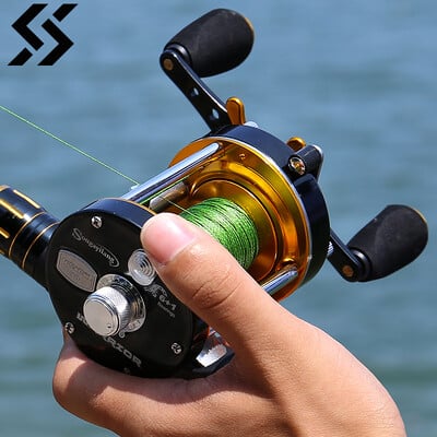 Sougayilang WA SeriesTrolling Roll Fishing Roel 6+1BB Max Drag 25Kg Casting Roel που χρησιμοποιείται για ψάρεμα σε γλυκό/αλμυρό νερό De Pesca