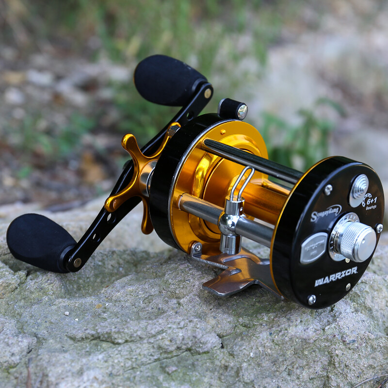 Navijak Sougayilang WA Series Trolling Fishing Reel 6+1BB Max Drag 25Kg Casting Navijak používaný na rybolov v sladkej/slanej vode De Pesca