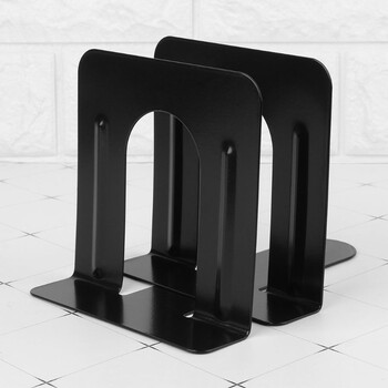 2Pieces Nonskid Magazine Holder Book Stopper Διακοσμητικά ραφιών για το δωμάτιο