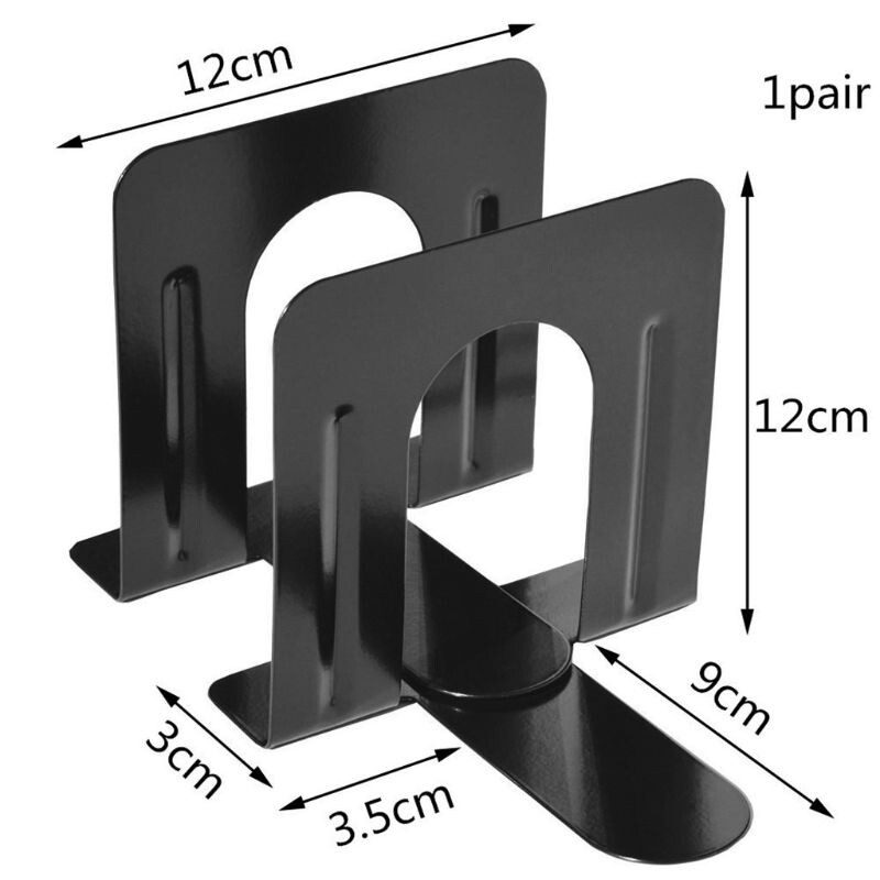 2 gabalu neslīdošs žurnāla turētājs, grāmatu aizbāznis, grāmatu plaukta dekorācijas istabas rotājumi