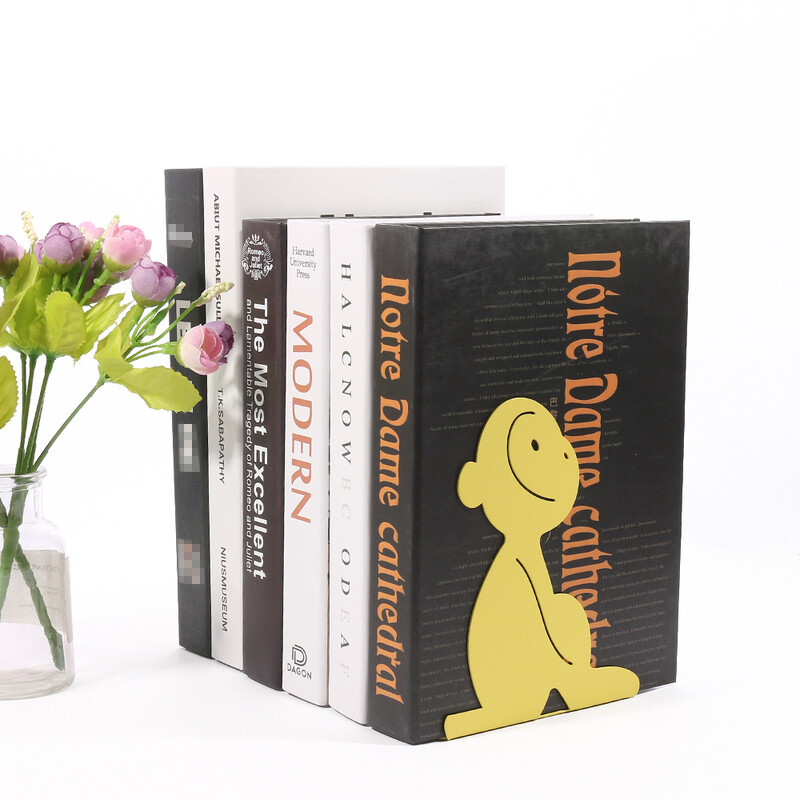 1 pereche Suport de cărți pentru pisică neagră cu goluri Umbra pisicii Suport pentru cărți cu animale, birou, decorare pentru masă, Suport de cărți rafinat