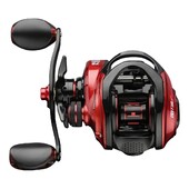 Baitcasting žūklės ritės Max Drag 8kg Ultra Light Casting Reel žvejybos ritė, skirta Bass Pike žvejybos reikmenims