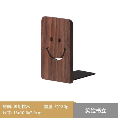 1 τμχ Βιβλιοθήκες από ξύλο καρυδιάς σε σχήμα L Οργανοθήκη γραφείου Επιτραπέζια βιβλιοθήκη Σχολική γραφική ύλη Αξεσουάρ γραφείου Nature Wood Stand βιβλίου