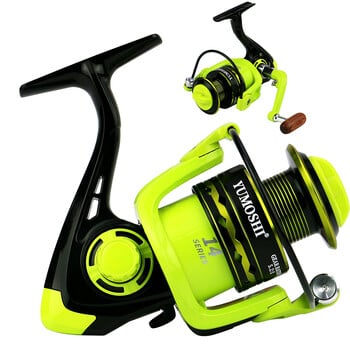 GHOTDA Fishing Reel 2000 3000 4000 5000 6000 7000 High Speed 5.2:1 Spinning Reel All Metal Spool Carp Fishing Reel Sea Tackle