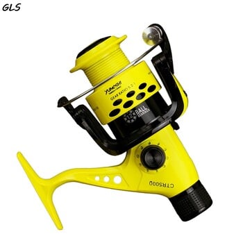 12BB Fishing Reel CTR2000-7000 5.5:1 Αναδιπλούμενος τροχός ψαρέματος βραχίονα με οπίσθια έλξη