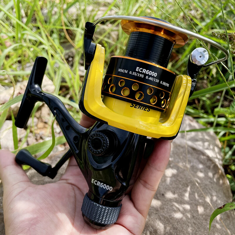 Ručka na jedan dodir, stražnja vučna kočnica, ribolovna rola, lijeva/desna, profesionalna pecarska rola, aluminijska špula, ribolovni pribor