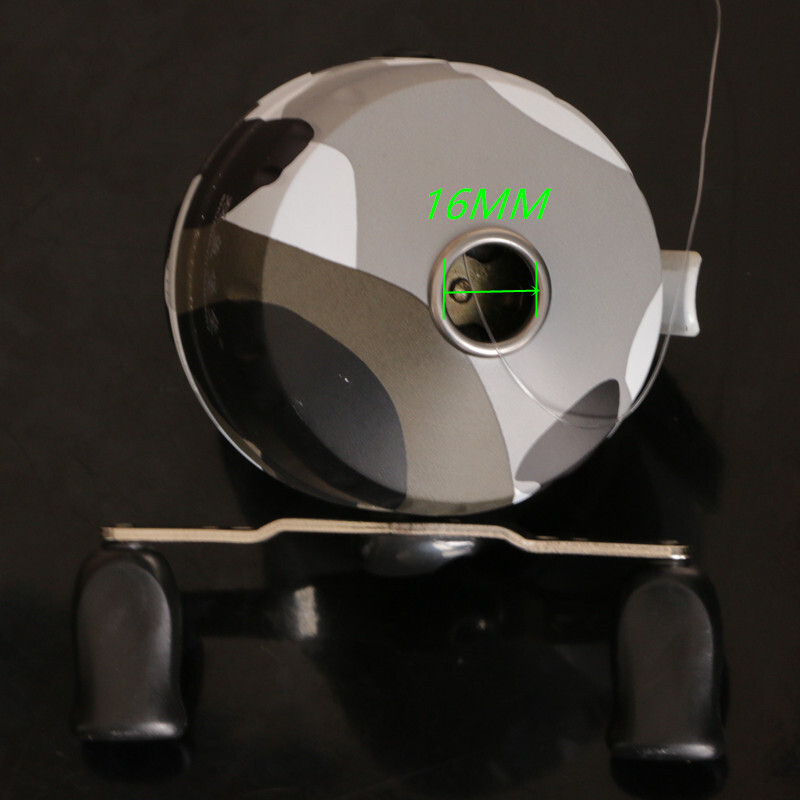 Mulinetă Spincast mare Pescuit PS40 Slingshot Spool În aer liber Trage pește cu fir de nailon 7#