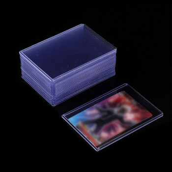 35PT Top Loader Clear Protective Trading Card Topload Θήκη σκληρής πλαστικής θήκης για αθλητικές κάρτες μπέιζμπολ