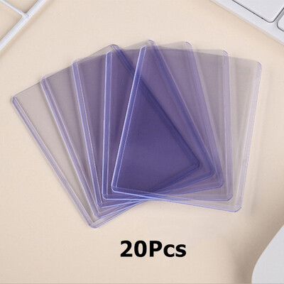 35PT augšējais iekrāvējs, caurspīdīgs, aizsargājošs tirdzniecības karšu turētājs, ciets plastmasas karšu piedurkņu turētājs beisbola karšu sporta kartēm