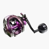 Τροχός ευρείας εμβέλειας Droplet Wheel 5.3:1 Baitcasting Roel 12KG Max Drag Baitcast Roels για ψάρεμα στη θάλασσα/βάρκα Pesca Iscas Tackle