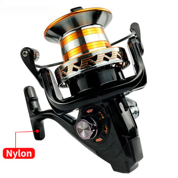 Long Shot Jigging Spinning Reel 9000/10000/12000 Series Surf Fishing Wheel 30KG Max Drag Saltwater Big Trolling Reel Pesca