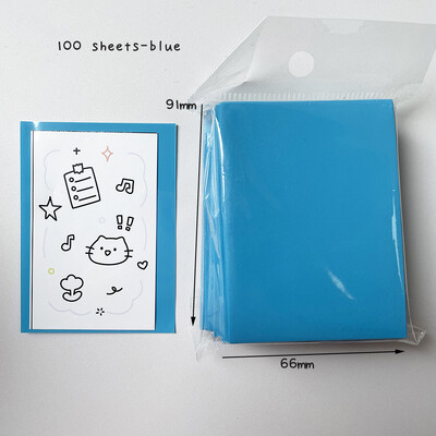 Sharkbang 50pcs/Παρτίδα Holo Card Sleeves 61x91mm 20C Macaron Color Kpop θήκη για καρτ ποστάλ Ταινίες Κάρτες παιχνιδιών Photocard Protector
