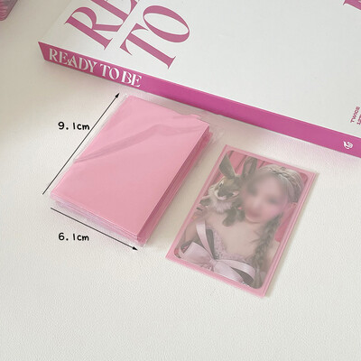 Sharkbang 50pcs/Παρτίδα Holo Card Sleeves 61x91mm 20C Macaron Color Kpop θήκη για καρτ ποστάλ Ταινίες Κάρτες παιχνιδιών Photocard Protector