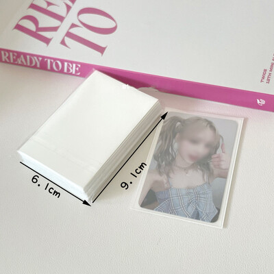 Sharkbang 50pcs/Παρτίδα Holo Card Sleeves 61x91mm 20C Macaron Color Kpop θήκη για καρτ ποστάλ Ταινίες Κάρτες παιχνιδιών Photocard Protector
