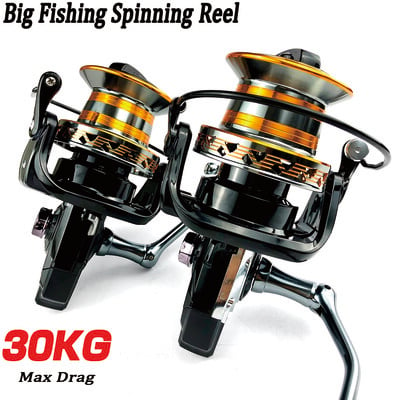 Long Shot pergető horgász orsó 9000 10000 12000 sorozat Max Drag 30 kg Surfcasting pergető orsó Sósvízi Ocean Jigging orsók