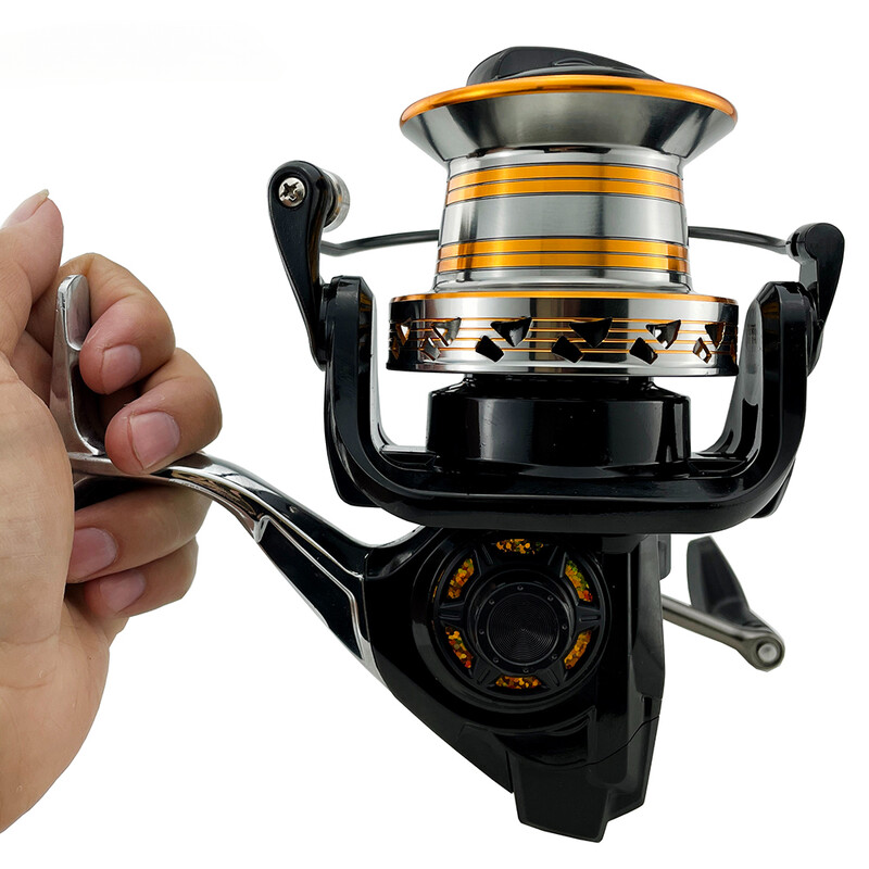 Макара за риболов Long Shot Spinning 9000 10000 12000 Series Max Drag 30kg Surfcasting Spinning Reel Соленоводни океански джигинг макари