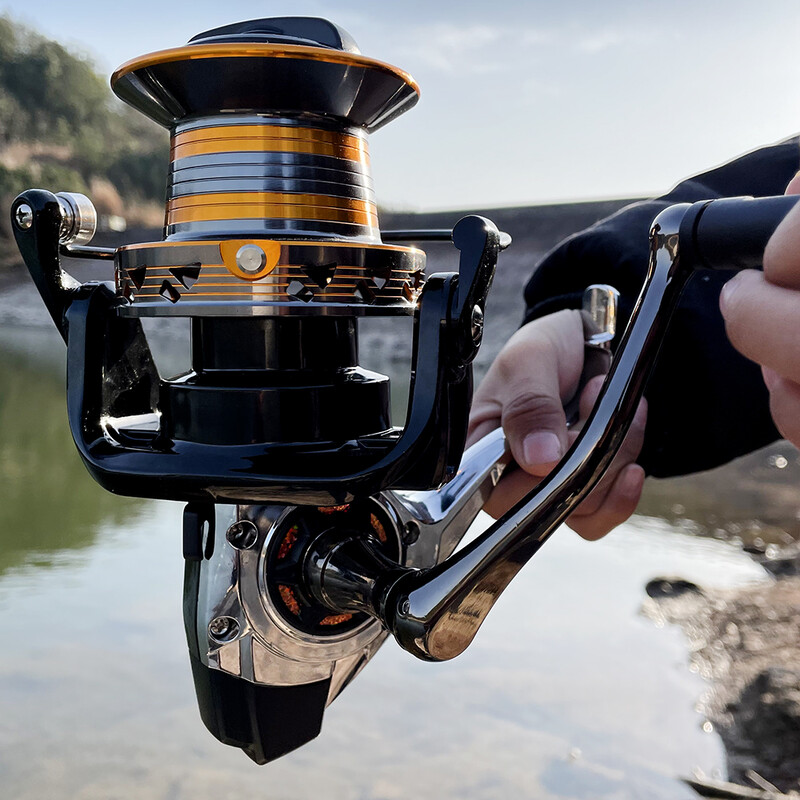 Макара за риболов Long Shot Spinning 9000 10000 12000 Series Max Drag 30kg Surfcasting Spinning Reel Соленоводни океански джигинг макари