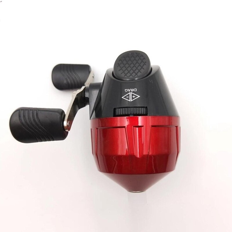 Риболовна макара с балансираща дръжка Съотношение на предавките 3.0:1 Лека, ултра гладка, високоскоростна риболовна принадлежност Dropship