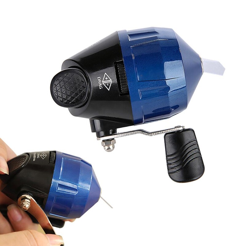 Преносимо колело за риболов Spincast риболовна макара прашка стрелба на открито харпун макара за стрели висока риболовна макара аксесоари за риболов