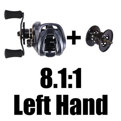 SeaKnight Μάρκα FALCAN3 Series 7.3:1 8.1:1 Baitcasting Fishing Reel Ultra-Linght 180g 15LB Long Casting Sea Reels Καρούλι αλουμινίου