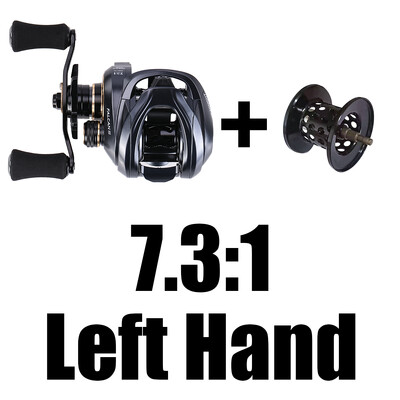 SeaKnight Μάρκα FALCAN3 Series 7.3:1 8.1:1 Baitcasting Fishing Reel Ultra-Linght 180g 15LB Long Casting Sea Reels Καρούλι αλουμινίου