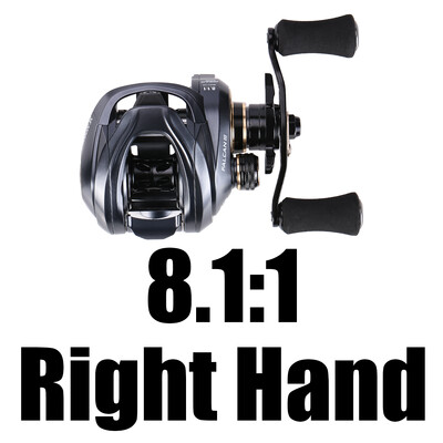 SeaKnight Μάρκα FALCAN3 Series 7.3:1 8.1:1 Baitcasting Fishing Reel Ultra-Linght 180g 15LB Long Casting Sea Reels Καρούλι αλουμινίου