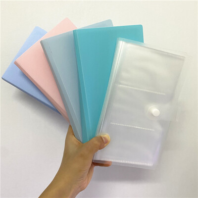 120/240 Capacity Cards Holder Binders Albums For 6*9cm Board Games Card Book Sleeve Holder 9 Colors