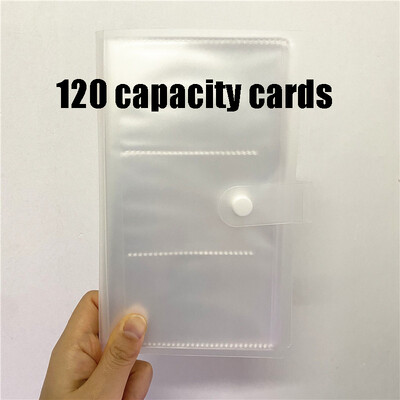 120/240 Capacity Cards Holder Binders Άλμπουμ για επιτραπέζια παιχνίδια 6*9cm Θήκη μανίκι καρτών 9 χρωμάτων