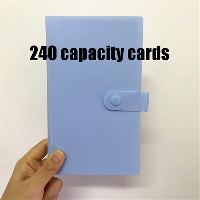 120/240 Capacity Cards Holder Binders Άλμπουμ για επιτραπέζια παιχνίδια 6*9cm Θήκη μανίκι καρτών 9 χρωμάτων