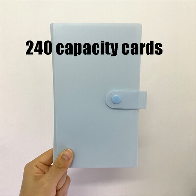 120/240 Capacity Cards Holder Binders Άλμπουμ για επιτραπέζια παιχνίδια 6*9cm Θήκη μανίκι καρτών 9 χρωμάτων