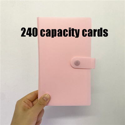 120/240 Capacity Cards Holder Binders Άλμπουμ για επιτραπέζια παιχνίδια 6*9cm Θήκη μανίκι καρτών 9 χρωμάτων